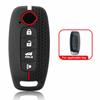Силиконовый чехол-брелок для Nissan Versa X-Trail T33 Serena Rouge Kicks Pathfinder Ariya Rogue Автоаксессуары