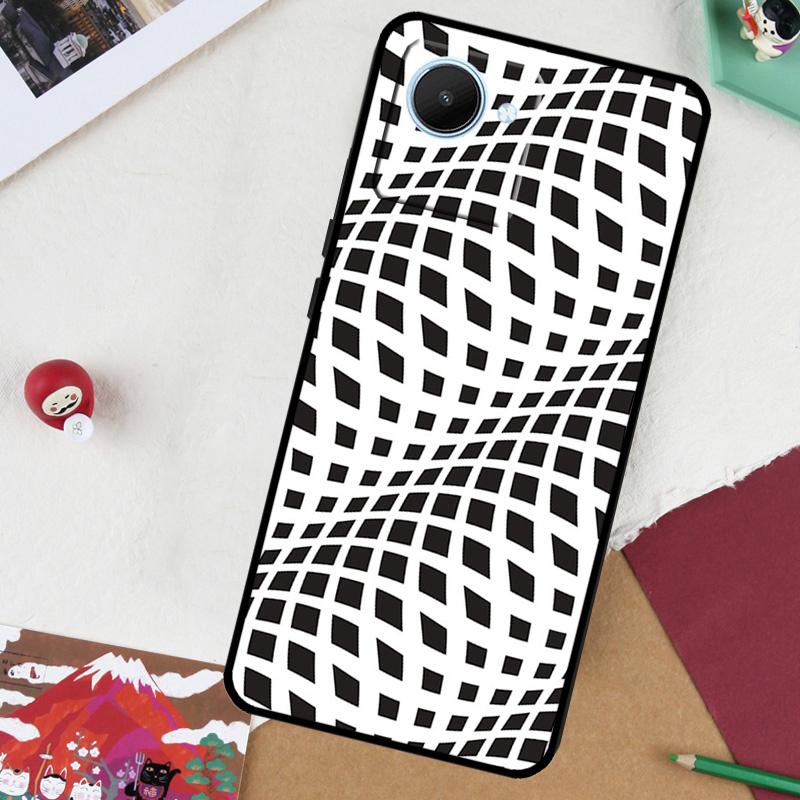 Волнистая сетка для чехла Realme GT 7 Pro GT 6 5 6T 10 11 12 13 14 Pro Plus C61 C53 C51 C21Y C25S C75 C55 C67