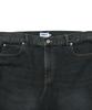 ANNOT Stone Washed Denim Pants Snow Black