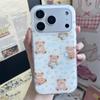 Новый трендовый нишевый лечебный чехол со звездой и мишкой для iPhone 17 Air 16 15 14 13 12 11 Pro Max XS Max 78 Plus, противоударный чехол