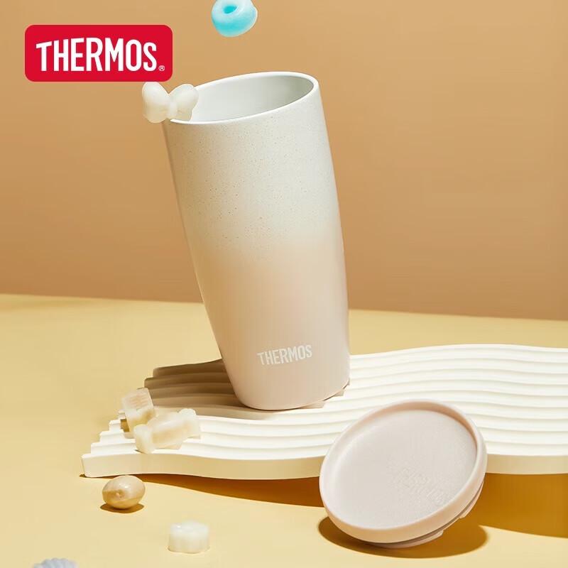 Thermos Кружка для кофе с керамическим покрытием, термоизолированная, 400 мл