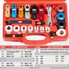 25pcs Quick Disconnect Tool Set - Color-Coded, Durable Automotive Line Disconnect Kit for A/C, Fuel & Transmission Systems with Storage Case