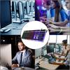 Игровая клавиатура проводная с подсветкой компьютерная клавиатура для ноутбука с круглыми клавишами для офиса дома