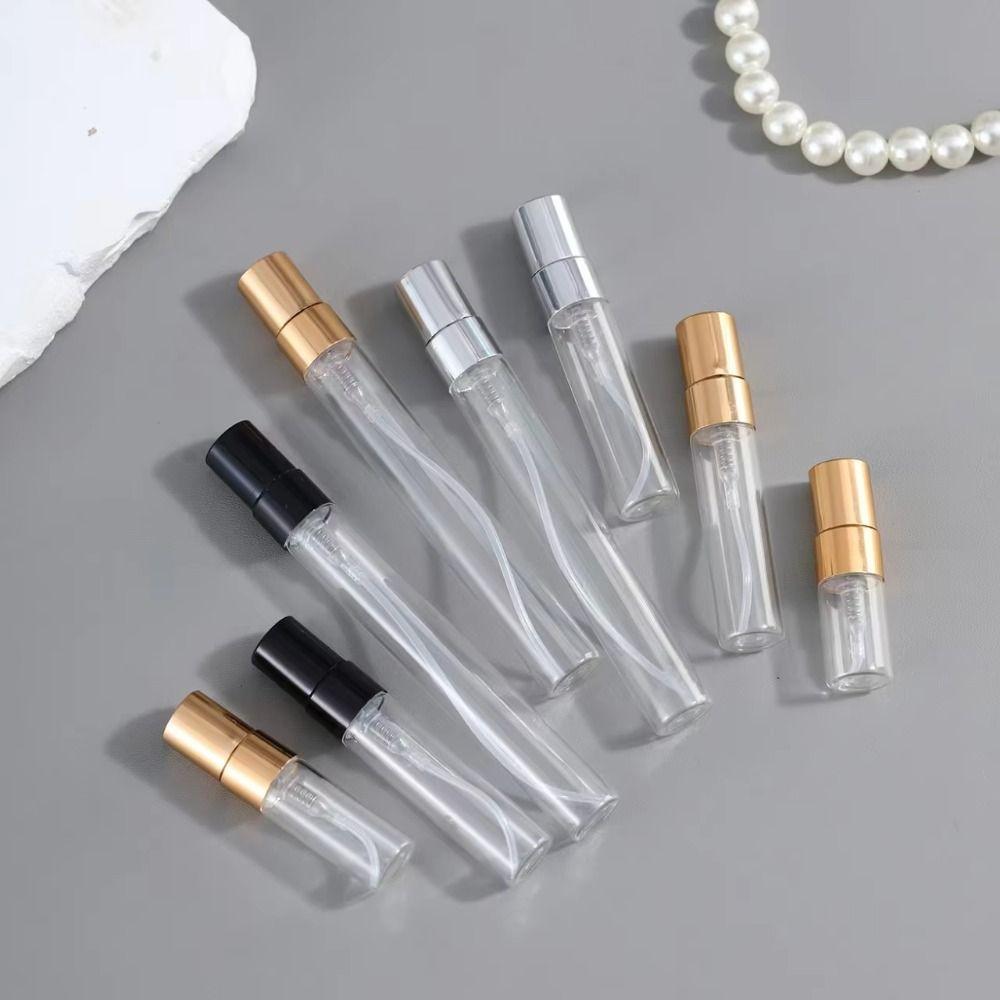 10ml Sub-bottling Glass Travel Cosmetic Bottle Mini Sample Vials Travel