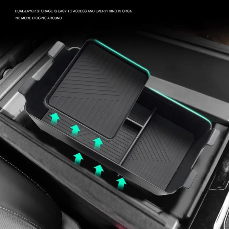 For 2025 VolkswagenTeramont PRO Center Console Organizer Storage Box for Armrest
