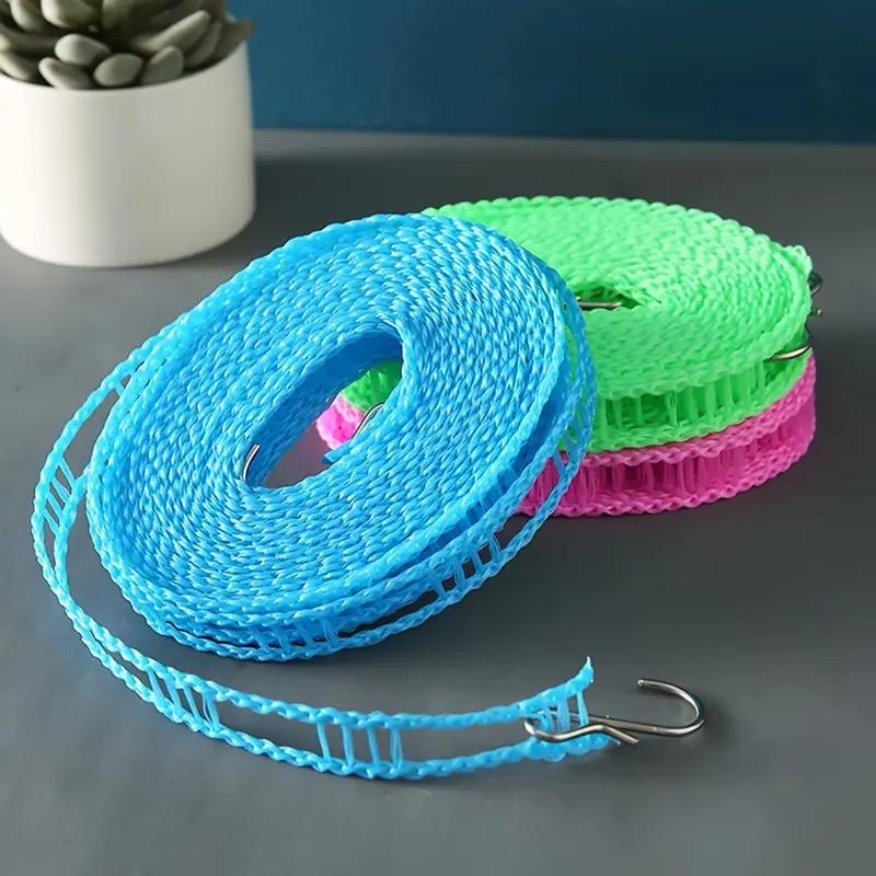 10м/8/5/3м портативные нескользящие бельевые веревки ветрозащитная бельевая веревка для улицы в помещении дома путешествия сушилка бельевая веревка