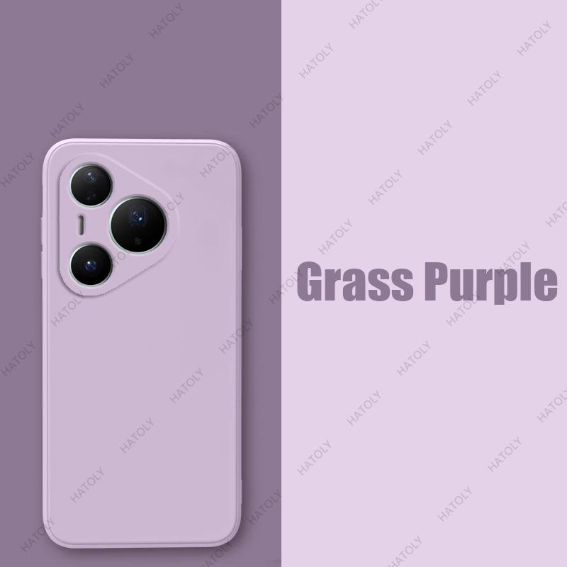 Жидкий силикон для чехла Huawei Pura 80 Ultra для Huawei Pura 80 Pro Чехол ТПУ Ударопрочный Защитный чехол для Huawei Pura 80 Pro