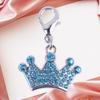 Мода Стразы Корона Кулон Брелок Собака Завесы Декор Аксессуары для домашних животных