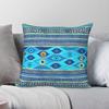 Greek Evil Eye And Key Pillowcase Polyester Linen Velvet Pattern Zip Decor Home Cushion Case