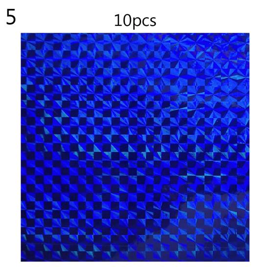 Спортивные аксессуары MUQZI, 10 шт., 3D стереоскопическая радужная лазерная наклейка, рыболовная приманка, аксессуары из материала «сделай сам»