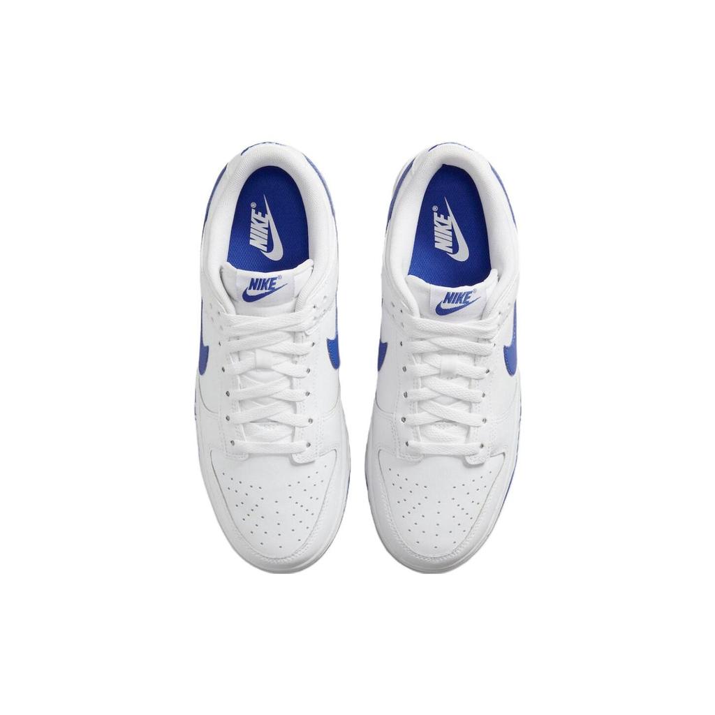 Nike Dunk Low White Hyper Royal Мужские кроссовки Summit-White DV0831-104
