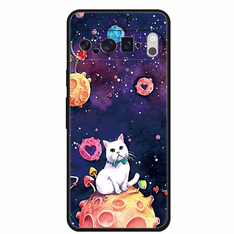 3D Тисненая Крышка Для Google Pixel 9 Pro XL / Pixel 9 Pro / Чехол Pixel 9 Цветочный Рельеф Мягкий Силиконовый Чехол Для Google Pixel 9