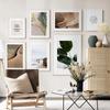 Картина на холсте, винтажный пейзажный постер с пальмовыми листьями, цитаты, скандинавский художественный принт, современная скандинавская настенная картина, декор для гостиной