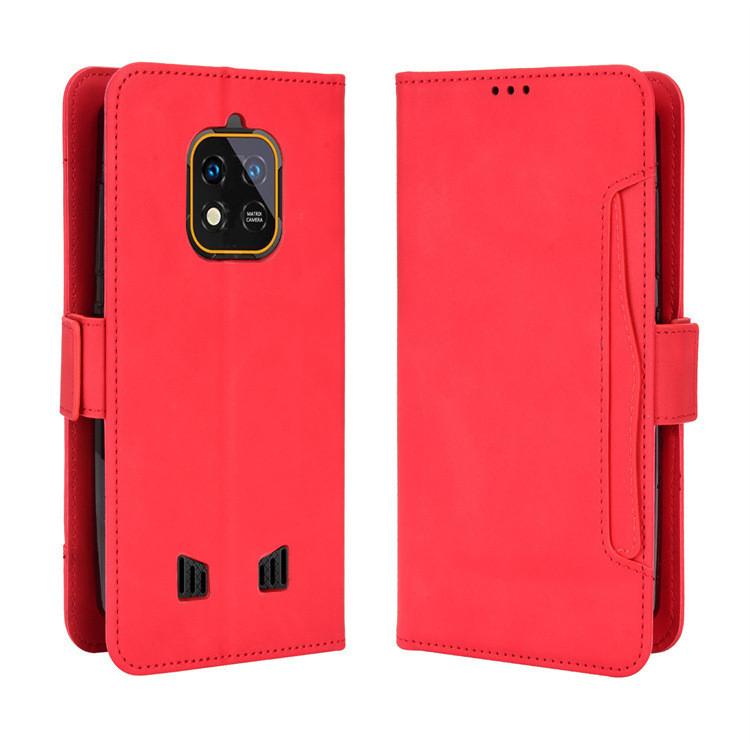 Oukitel Wp18 Чехол-книжка в стиле кошелька с несколькими отделениями для карт, материал премиум-класса из искусственной кожи