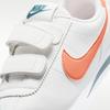 Kids' Sneakers Nike Cortez GS 'Sail White Mineral Slate Orange Frost'