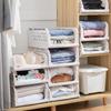 Layered Wardrobe Storage Box: Drawer-Style Clothes Organizer for Dorms