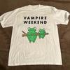 Футболка с лягушкой группы Vampire Weekend, унисекс, для концерта, размеры от S до 5XL, CS109, унисекс футболка