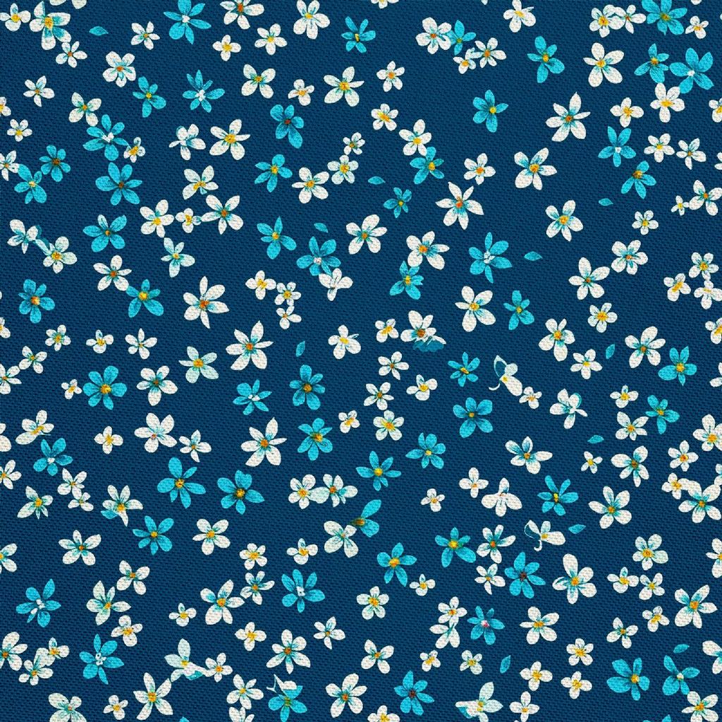 Outdoor Dekostoffe Oxford - Motiv Blumen I Dx5127