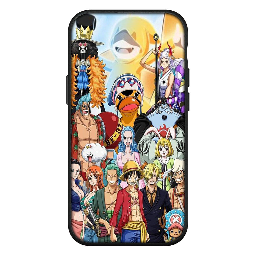 Чехол для iPhone 16 15 Xiaomi Redmi Note 14 13 12 11 Pro Max X 16e Samsung Galaxy S25 S24 S23 Moto OPPO Huawei Луффи Ван Пис Тони Чоппер Чехол для телефона