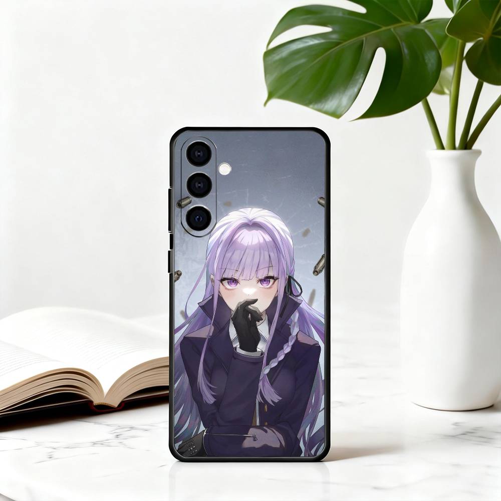 D-Danganronpa K-Kyoko K-Kirigiri-DKK Phone Case For Samsung Galaxy A73,A72,A71,A70,A53,A52,A51,Soft Silicone Black Cover