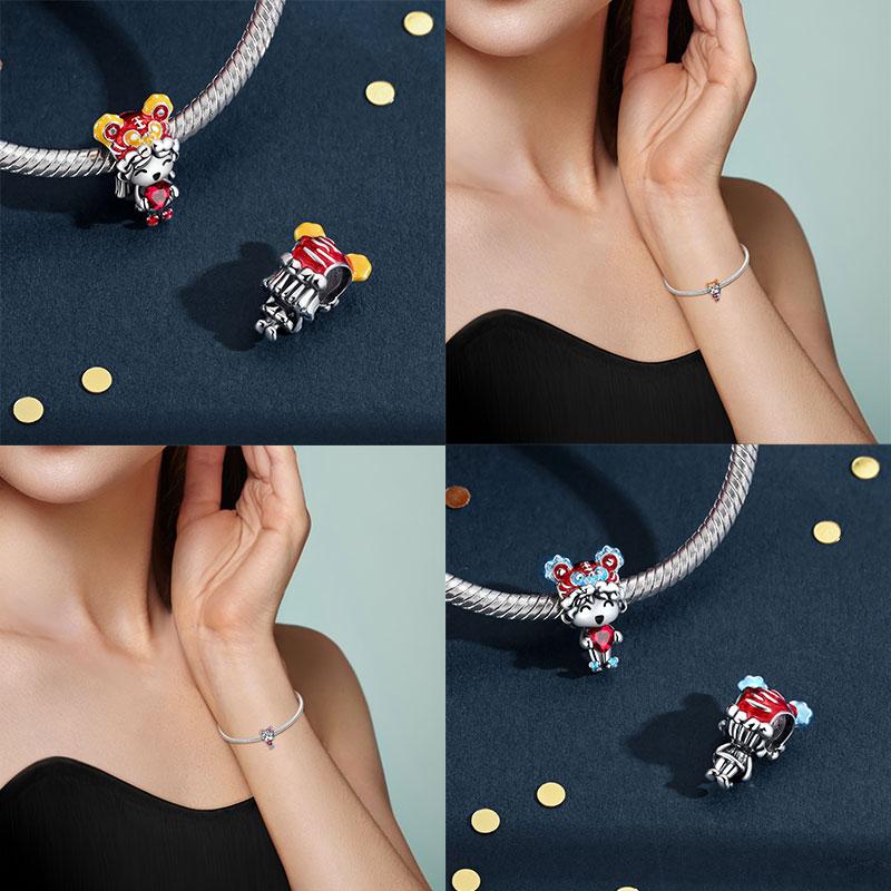 Медные шармы для мальчика, девочки, принцессы, принца, подходят для оригинального браслета-шарма для женщин, для самостоятельного изготовления ювелирных изделий, подарки