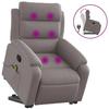 VidaXL Fauteuil Inclinable de Massage, Chaise de Relaxation avec Dossier, Siège avec Accoudoirs, Fauteuil TV de Salle de 3205000