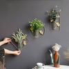 Vase Wall Mounted Planter Flower Pot Wall Hanging Planter Shelf Wall Decoration  Home Decor