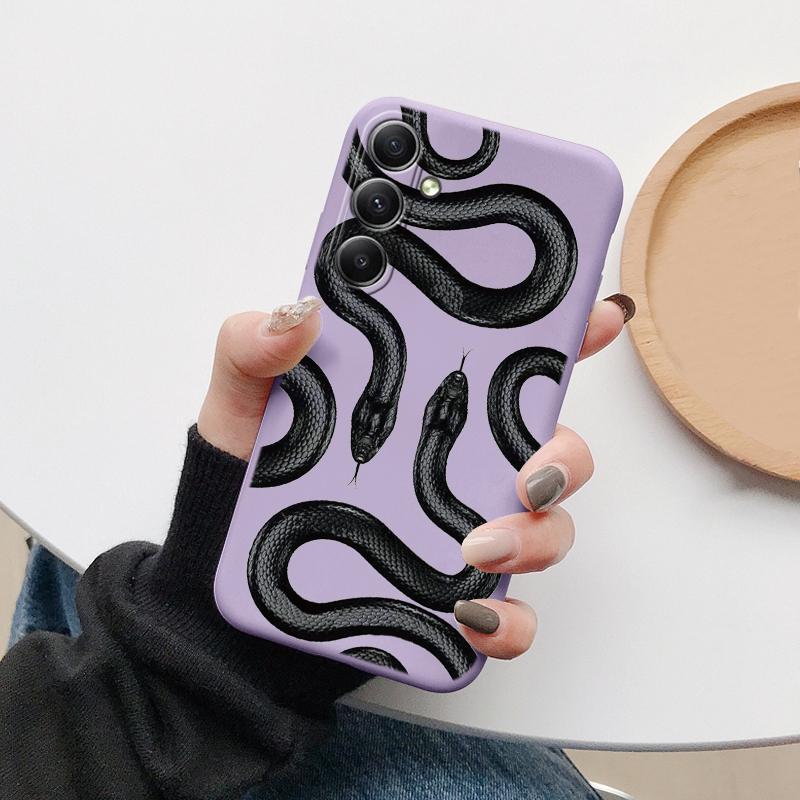 Мягкий силиконовый чехол Flower Animal для Xiaomi Redmi Note 13 Pro 13C 14 Samsung A35 A55 M35 S24 Huawei Honor 200 iPhone Camera Защитный противоударный чехол