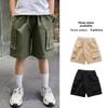 Boys' Summer Street Shorts 2023: Medium & Large Children's Sports Overalls