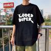 LODED DIPER DIARY OF A WIMP Tshirt Male Brand Teeshirt Men Summer Cotton T Shirt Short Sleeve Oversized Harajuku Men T-shirt