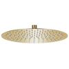 VidaXL Rain Shower Head Stainless Steel 30 Cm Round Golden