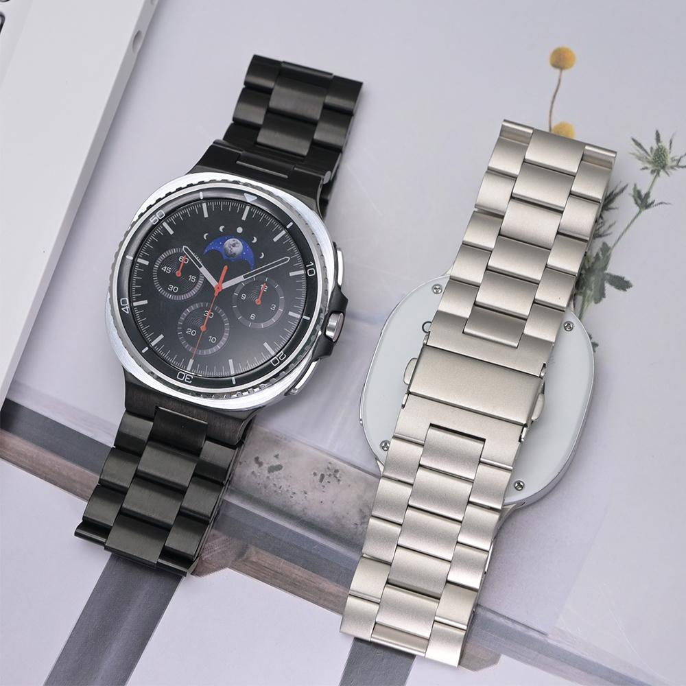 Мужской металлический ремешок для Samsung Galaxy Watch 8 40мм 44мм Ремешок из нержавеющей стали для Samsung Galaxy Watch 8 Classic 46мм Аксессуары