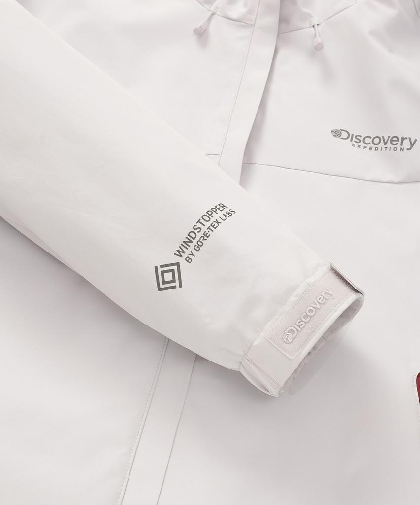 Женская куртка Discovery Expedition Premium с мембраной Gore Windstopper (L/Серебристый)
