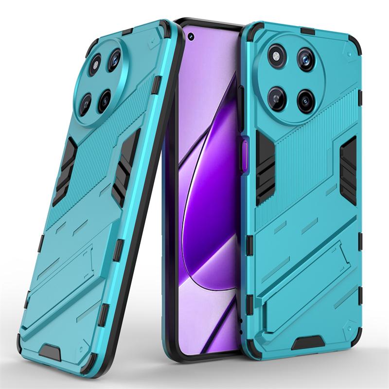 Для Чехол OPPO Realme 11 Чехол Realme 11 4G Глобальный Capas Противоударный Бампер Подставка Задняя Крышка-Держатель Realme11 Realme 11 Fundas