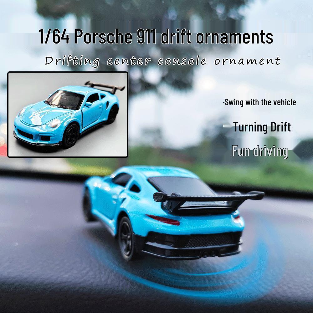 Украшение центральной консоли AE86 Drift: Эта динамичная модель автомобиля дрифтует и вращается, добавляя новизну и веселье в интерьер вашего автомобиля.