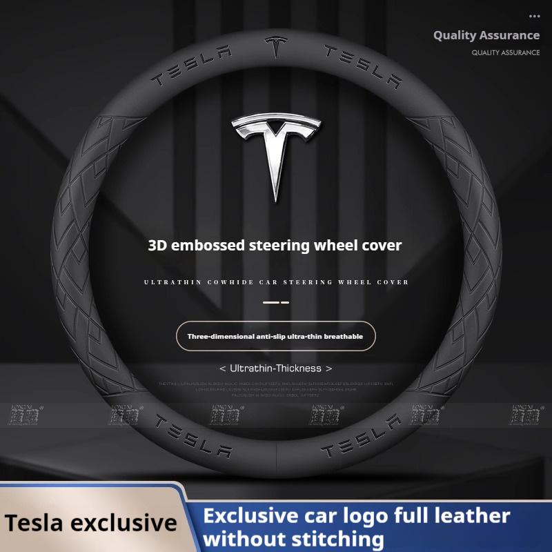 Для Tesla Model 3 Model S Model Y Model X Roadster Автомобильный Руль Чехол 2019-2025 Автомобильный салон Аксессуары для Руля