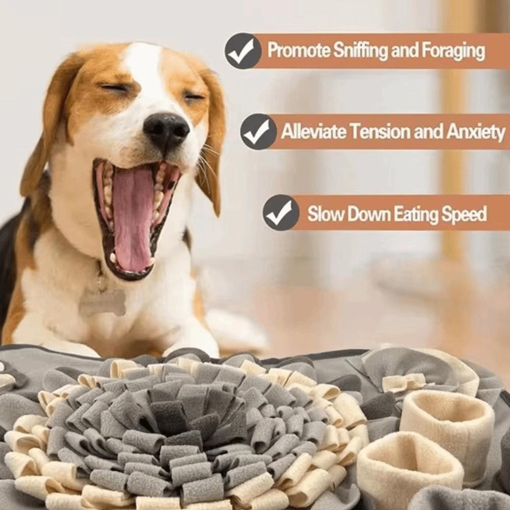 Polyester Puppy Sniff Mat Durable Pet Feeding Toy New Pet Scent Pad for Dog Training