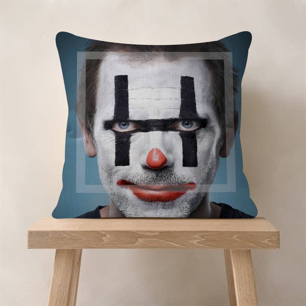 Medical Drama House MD TV Show Pillow Gift Home Office Decoration Bedroom Sofa Car Cushion Cover Case 45x45