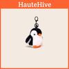 Plush Penguin Keychain With Real Mink Fur For Collectors And Giftgiving