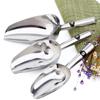 1Pc Stainless Steel Ice Scoop Party Bar Buffet Kitchen Sugar Flour Goods Shovel Dry Food Flour Candy Bin Scoop Kitchen Gadget