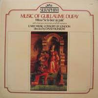 LP Record GUILLAUME DUFAY, EARLY MUSIC CONSOR - Music Of Guillaume Dufay Missa Se L S60267 SERAPHIM 1974 US Classical Used