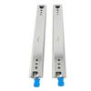 2PCS Heavy Duty Locking Drawer Slide Cold Rolled Steel 3 Sections Thickened Bearing Cabinet Locking
