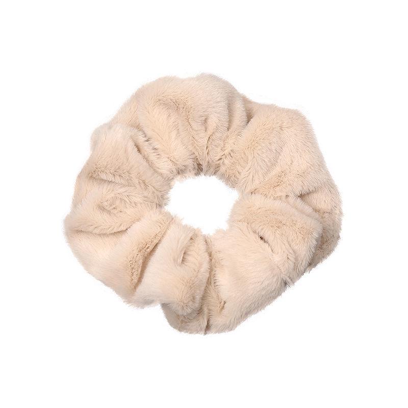 "Autumn/Winter Plush Korean Sweet Hair Ring: Simple Large Intestine Hair Accessory"