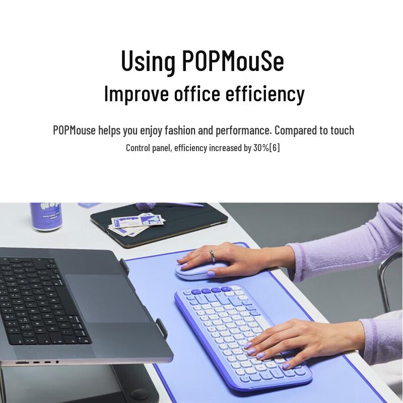 Logitech POP ICON KEYS Беспроводной комплект клавиатуры и мыши