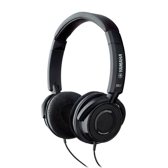 Yamaha HPH-200 BK Open-Air Headphones (Black) Faithful sound reproduction for musical instruments. Comfortable for extended use. Includes