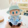 For 17cm Labubu Doll Clothes Fashion Dress Overalls Doll Clothes Color Match Hoodies Dolls Accessories Cute Decoration Little Clothes
