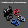 Bicycle Centerlock Hub To 6 Holes Disc Adapter Bicycle Parts Bike Hub Center Lock Conversion 6 Bolt Disc Brake Rotor