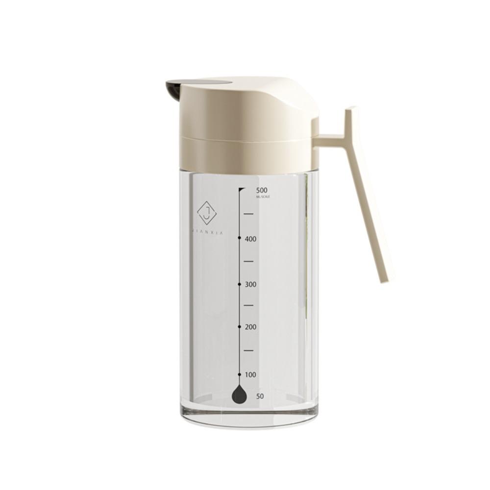 Leak Proof Cooking Oil Pot Large Capacity Automatic Cap Spout Oil Dispenser Twist Seal Heat-resistant Soy Sauce Jug Roasting