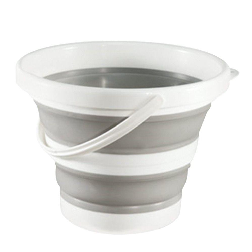 Портативное рыболовное ведро, ведро для мытья автомобиля с креплением на автомобиль, многофункциональное складное ведро для воды