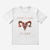 GOD OF WAR Logo TShirt for Men and Women Summer Pure Cotton Clothing Fashion Casual Breathable Short Sleeved Tshirt Unisex